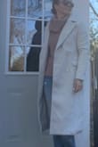 This coat is exactly what I wanted. I love the double-breasted look without a belted waist, and I hate being cold so long coats are my favorite. This jacket is so versatile, it will be easy to dress up or down for any occasion. It's cozy and good weight, with enough space to layer up if needed. I'm so happy with this purchase! - Hailey G.