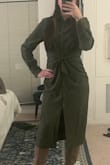 I love this dress; it's a really nice fabric and very flattering! Can't wait to wear it for my family Christmas party. Definitely recommend! - Fiona S.