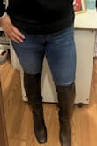 I skimmed through other reviews and it seems something is wrong with this shoe's size 6.5 (six and a half). It is truly like a whole size larger. I love the boots so much but can only wear them for short amounts of time due to the error in sizing. Because I had already worn them, I couldn't return them. - Jennifer S.