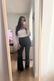 The style is definitely true to size and it's a nice light soft corduroy fabric. It has a little stretch too. But overall I loved it! - Maria M.