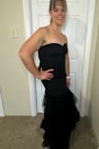 I honestly thought this would need a petticoat underneath to fill it out more. I am pleasantly surprised with how much volume there is at the bottom and how well the fabric fits and feels overall. I bought this for an event in spring that's a Hollywood theme,  I had a vision in mind and this will definitely allow me to pull it off. I can't wait. - Kaitlyn M.
