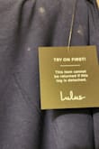 The dress is fine, but it arrived stained. It's the first time I received a garment like this from Lulus. :( - Arantxa R.