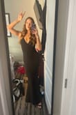 I love this dress! It fit my body perfectly and was so flattering! - Jensen L.