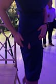 I loved this dress but less than 1 hour into the wedding the seam on the side of the dress ripped. I ordered this dress in October for this wedding and they don't allow returns after 30 days. Overall the dress fit perfectly. I got so many compliments, but just wish it didn't rip. - Jordan P.