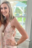 I wore this dress to a bridal shower, and it was perfect! Slightly too long even with heels, but that's normal for me. Too low cut for work or a more modest setting. - Valeri P.