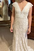 Very classy dress; I liked how light and easy to move it was! Not a good fit in my shoulders & hips but it was very pretty. - Ashlyn M.