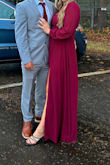 Felt comfortable in this dress! Just slightly too long but, otherwise, amazing! - Monica W.
