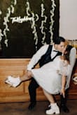 I wore this as my reception dress!! Omg, it was pretty perfect!! I did have a little trouble finding shapewear to accommodate the back. Otherwise, I was so happy it was exactly what I hoped for!! Great quality too! - Delilah L.