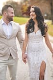 This dress looked so expensive, and the quality was great! I wore it for an engagement shoot, and it was stunning. - Alexandra L.