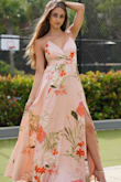 I wore this lovely, feminine, floral maxi dress to my godson's 1st birthday party! It was super comfortable (although a little long because I am rather short), and I received many compliments! It is definitely a gorgeous and elegant piece :) - Michelle L.