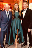 I wore this dress to a work dinner gala, and I received SO many compliments. This dress is very good quality, and it's absolutely stunning. A little tight in the top portion. If you have a bigger bust, you might size up, but it is just a great dress all around. - Cailynn F.