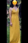 I loved the mustard yellow color and felt fabulous all night. The slit was great for movement. - Miki Y.