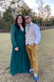 My first Lulus dress, and I love it! It's a beautiful dress! I have a wide back, so the dress doesn't wrap all the way around my chest. The solution? I wore a cami underneath, and voilá! - Amparo T.