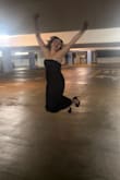 Wore this to my first corporate Christmas party, and it was a hit! Classy enough with the length, beautiful with the strapless, and then super fun with the feather. I felt like it was professional enough for corporate but then still fun enough to show my true self! It fit as a medium should, and the fabric is surprisingly stretchy, which I loved because I could dance all night. - Brittany R.