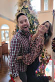 This top is absolutely stunning and so glamorous. The way the sequins hit the light is mesmerizing. So soft and comfortable on the inside, too. I wore it to a daytime Christmas party and dressed it down with dark wide legged jeans and corduroy booties. I am so happy I bought this top!! - Amy S.