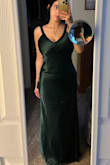 This dress is perfect! We ordered them to wear as bridesmaids' dresses, but we aren't able to wear them since the bride wants black dresses now!! Still in love with the dress and can't wait 'til I can wear it! - Abigail M.
