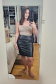 Low enough to be sexy but tight enough not to move around. - Kathleen S.