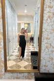 Usually can't wear a maxi without getting it hemmed, but this one was perfect! Super flattering - Allison R.
