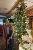 I wore this to my company Christmas party. I got compliments from everyone all night long. The top of the dress runs a little small, I had to safety pin it so it would stay up better. I would still buy it again even though I had to do that. - Heather R.