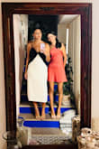 The dress is beautiful! The material feels silky and high end. A quality dress. The color is a little more red than the picture, more like burnt red. It did fit her a little big in the bust area because she's super small on top. She felt really comfortable in it, and it wasn't extremely short. Very good choice for a young girl. - Karla G.