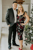 I bought this dress for my family's Christmas pictures. It's true to size. I'm pretty short and thought it might be too long, but it was perfect. I would recommend it. - Marianela F.