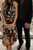 I loved wearing this dress at a formal evening wedding I attended. Received many compliments. I did have to have cups put into the dress as I needed to "fill" the top. - Felicia G.