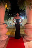The dress fits well. Simple and elegant. Very suitable for formal occasions. - Rhesa F.