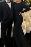 This was the most elegant dress and got compliments not only from tons of people at the event, but also from SO many who just saw pictures that were posted by family. Seriously the most comfortable and classiest formal dress you'll find made with a thicker stretchy, soft material. - Tiffany R.