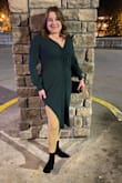 Very comfortable and I like the "adjustable" neckline. I received several compliments! - Karen A.