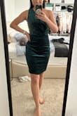 I received so many compliments on this dress! I forgot to take pictures of it with my whole outfit at the event which made me really sad! My female coworker even came to my desk the day after the holiday party just to tell me that I looked beautiful in the dress! - Michelle L.