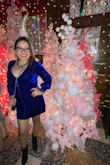 I wore this dress last Friday. I'm size Small and it fits well. I love the neckline, the color, and the mini. - Fatima A.