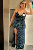 I am a mom of 2 beautiful children and one that is 1 year old. This dress brought me to life like a fairy tale and made me feel so confident and beautiful for our first date night in over 2 years! I was stopped every 5 seconds to be told how beautiful the dress was! Even on FB pictures, people loved the dress! Very comfortable and fits well. Loved how it [glistens] different colors in different lights. Truly beautiful and couldn't have picked a better dress! - Ashley E.