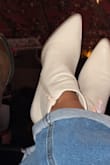 Almost 5 stars however the fit around the ankle was a little snug. I have skinny ankles so I was surprised. I should have broken them in before wearing them to a 6-hour long concert. - Salina M.