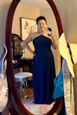 The dress is beautiful and the price was a steal. The quality is wonderful. - Laurie M.