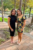 Love this dress! It brings a new twist to the little black dress. I ordered my normal size small, and it fits great. It is definitely a bodycon dress. If you want it a little looser, I would size up. - Cammie T.