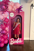 I purchased this for a Barbie-themed party. The dress fits true to size; I ordered my normal size small. I will say it comes packaged in a tiny bag so a steamer is a must. I hope, once I use one, it will lay as it should. - Cammie T.