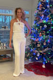 I ordered this for my first Winter Wonderland White party! I have Never worn all white and certainly never worn white on the bottom half and this was gorgeous and comfortable. I got a lot of compliments from both men and women. I would highly recommend this jumpsuit! - Lindsey H.