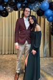 I wore this dress to a formal school dance in the winter. I love the flowy material and sleeves, as well as the color. The dress was rather long, even with heels. I had to hem it, but otherwise, it was a great dress! - Jessica B.