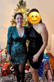 This dress is it. It fit like a glove and is super flattering. It's sexy and fun. I also loved that I could wear a normal bra! I received so many compliments. If you want to feel sexy and sparkly then put it in your cart! - Aislinn B.
