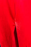 This dress arrived damaged in multiple spots. I am unable to wear them to a wedding as planned. Very disappointed after other good purchases. - Dena P.