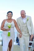 I bought this dress for my ten year vow renewal that took place on a beach, and it was absolutely perfect! This is not a style I would typically pick for myself, but it looked amazing and was exactly what I expected. - Ashley M.