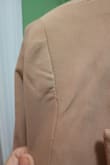 I purchased an XS, which fit well on the shoulders but was too narrow waist down (keep in mind I have narrow hips), switched for S. Small is perfext waist and hips but extremealy large on the shoulders (think the 80s)  but what bothered me is that the S has poor stitching, there is no way I can correct that so I had to keep the XS. 
Also, the XS was longer than S. - Florence G.