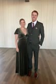 Love this dress! Super comfy, adjustable, and elegant. Machine washable on cold and delicate. I wore this to a wedding and other guests voted my husband and I best dressed couple. 10/10 would recommend! - Amy Y.