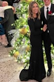 Oh my gosh, I love this dress so much! I felt so elegant as a wedding guest at a winter wedding. I received so many compliments. I'm between an XS and an S but went with the XS, and I'm so glad I did bc I didn't need alterations. I could've hemmed, but I didn't mind the length, especially given the small train. I pray I can find another event to wear this to bc I'm obsessed! - Abby D.