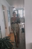 This dress is STUNNING! Very well-made and comfortable. I ordered a size Medium and it fit perfectly! - Felisha B.
