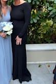 This dress was absolutely stunning for a December wedding. It was a little tight, probably could have sized up, but it worked perfectly. Got tons of compliments! - Clare P.