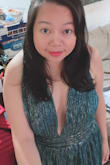 It made you shine at night for sure! It's [a] nice dress! - Mai N.