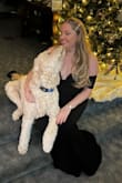 I wore this to a black tie event for work and got so many compliments! Had I not waited until the last minute, I might have had it tailored just so that I didn't need to wear heels taller than 3" to ensure it didn't drag. It had some stretch to it and had no issues with it falling down. - Annalece A.