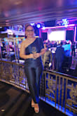 I got this jumpsuit for my job's Christmas party. I just love it. I got many compliments. Just make sure to select your size given that it doesn't stretch. - Karina B.