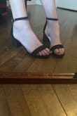 I'm not one to have much experience with heels but the block heel made it easy and comfortable to walk in while still looking glam. - Julie O.